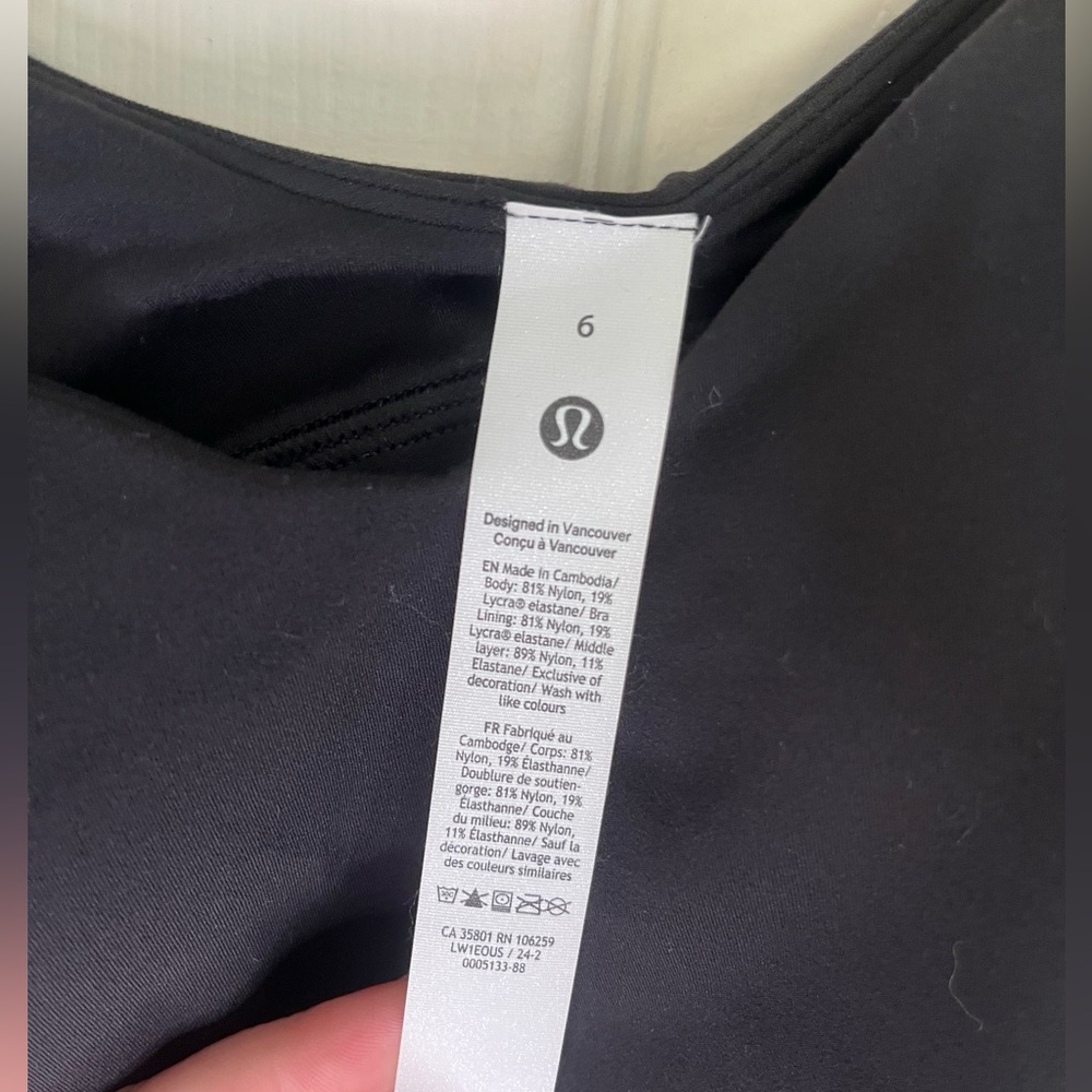 lululemon athletica Black Align Top - Picture 3 of 3